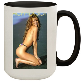 Elle MacPherson 15oz Colored Inner & Handle Mug