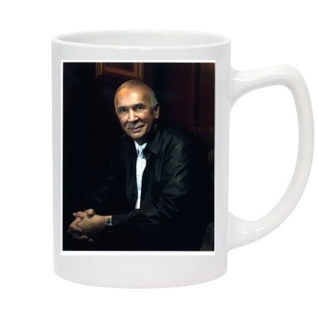 Frank Langella 14oz White Statesman Mug