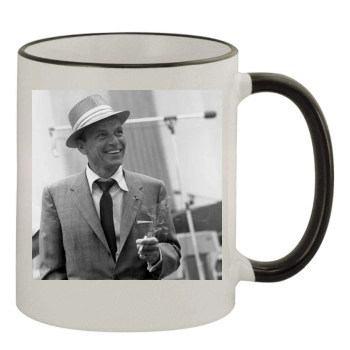 Frank Sinatra 11oz Colored Rim & Handle Mug