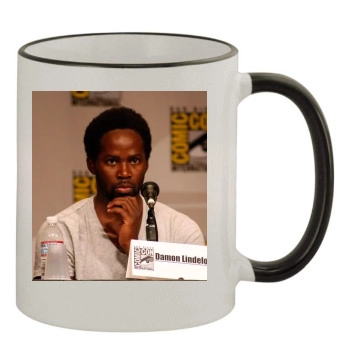 Harold Perrineau 11oz Colored Rim & Handle Mug