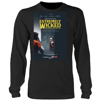 Extremely Wicked, Shockingly Evil, and Vile (2019) Men's Heavy Long Sleeve TShirt