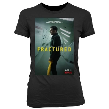 Fractured (2019) Women's Junior Cut Crewneck T-Shirt