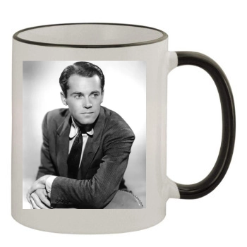 Henry Fonda 11oz Colored Rim & Handle Mug