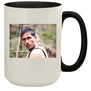 James Caviezel 15oz Colored Inner & Handle Mug