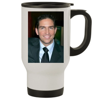 James Caviezel Stainless Steel Travel Mug