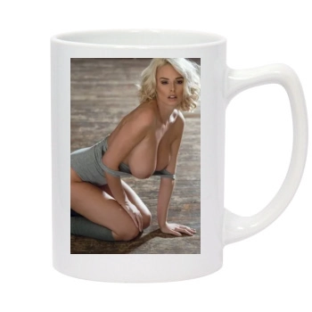 Rhian Sugden 14oz White Statesman Mug