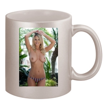 Rhian Sugden 11oz Metallic Silver Mug