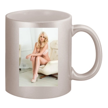 Rhian Sugden 11oz Metallic Silver Mug