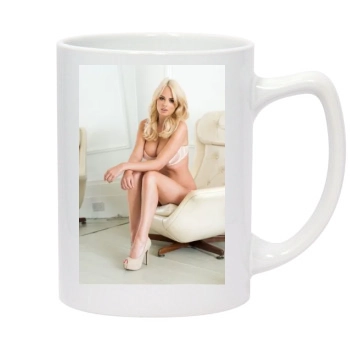 Rhian Sugden 14oz White Statesman Mug