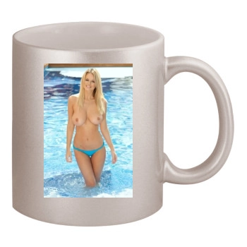 Rhian Sugden 11oz Metallic Silver Mug