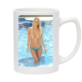 Rhian Sugden 14oz White Statesman Mug