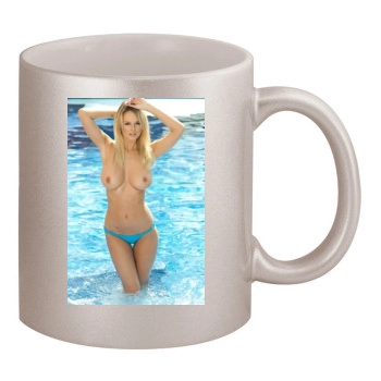 Rhian Sugden 11oz Metallic Silver Mug