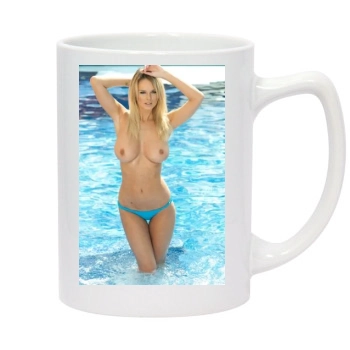 Rhian Sugden 14oz White Statesman Mug