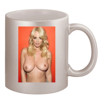 Rhian Sugden 11oz Metallic Silver Mug