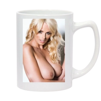 Rhian Sugden 14oz White Statesman Mug