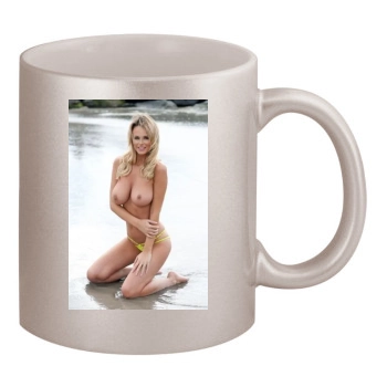 Rhian Sugden 11oz Metallic Silver Mug