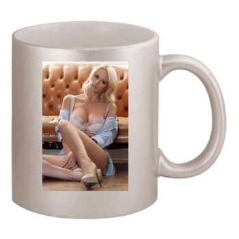 Rhian Sugden 11oz Metallic Silver Mug