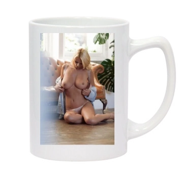 Rhian Sugden 14oz White Statesman Mug