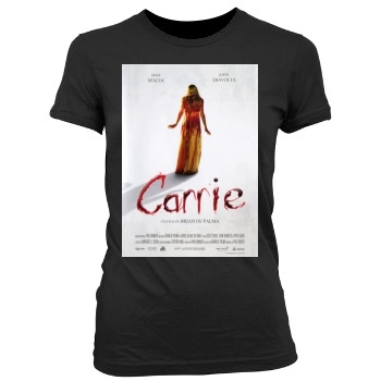 Carrie (1976) Women's Junior Cut Crewneck T-Shirt