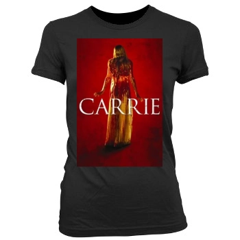 Carrie (1976) Women's Junior Cut Crewneck T-Shirt