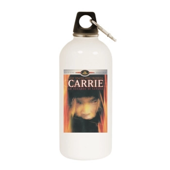 Carrie (1976) White Water Bottle With Carabiner