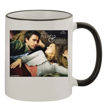 Luke Wilson 11oz Colored Rim & Handle Mug