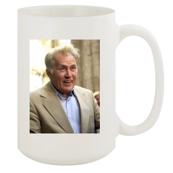 Martin Sheen 15oz White Mug