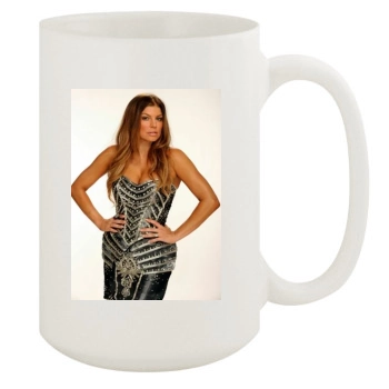 Fergie 15oz White Mug