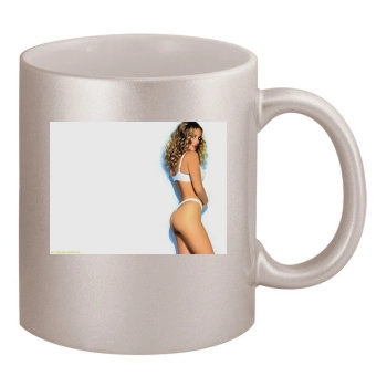 Xenia Seeberg 11oz Metallic Silver Mug