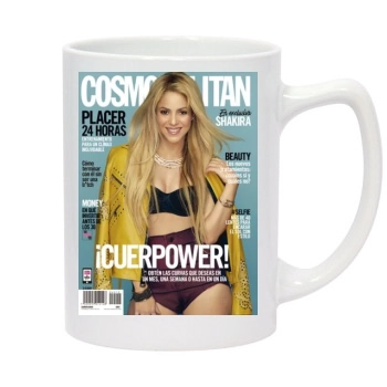 Shakira 14oz White Statesman Mug