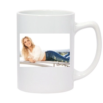 Shakira 14oz White Statesman Mug