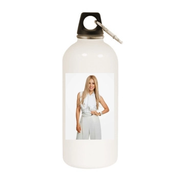 Shakira White Water Bottle With Carabiner