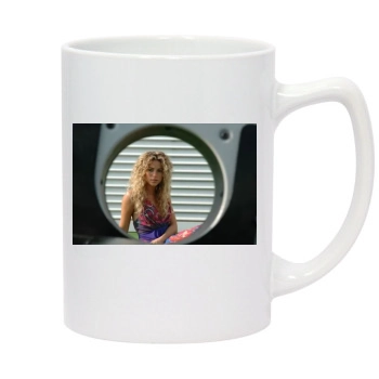 Shakira 14oz White Statesman Mug