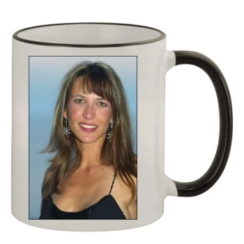 Sophie Marceau 11oz Colored Rim & Handle Mug