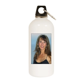 Sophie Marceau White Water Bottle With Carabiner