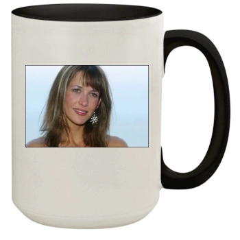 Sophie Marceau 15oz Colored Inner & Handle Mug