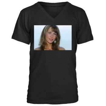 Sophie Marceau Men's V-Neck T-Shirt