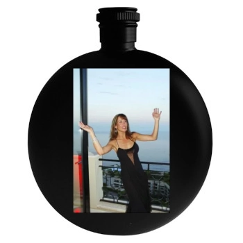 Sophie Marceau Round Flask