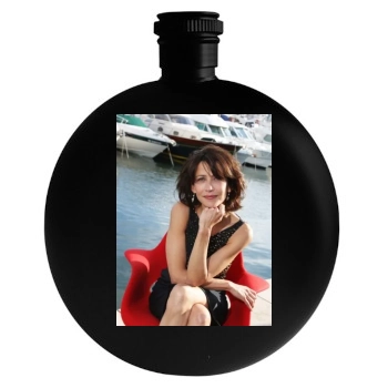 Sophie Marceau Round Flask