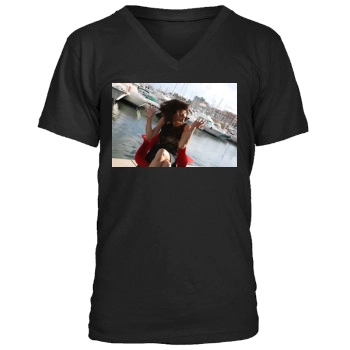 Sophie Marceau Men's V-Neck T-Shirt