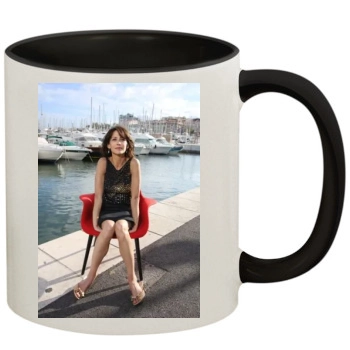 Sophie Marceau 11oz Colored Inner & Handle Mug