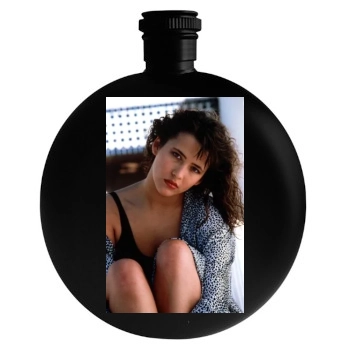 Sophie Marceau Round Flask