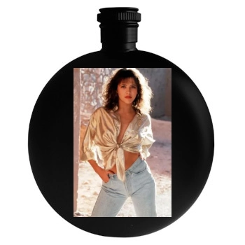 Sophie Marceau Round Flask