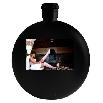 Sophie Marceau Round Flask