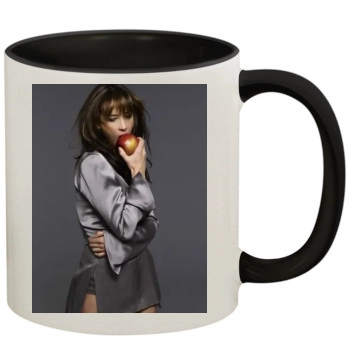 Sophie Marceau 11oz Colored Inner & Handle Mug