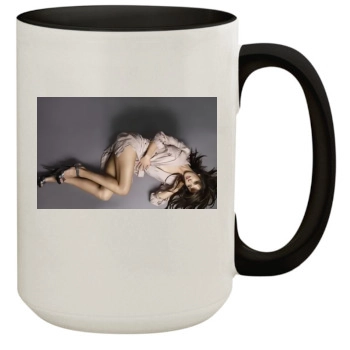 Sophie Marceau 15oz Colored Inner & Handle Mug