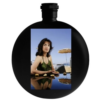 Sophie Marceau Round Flask