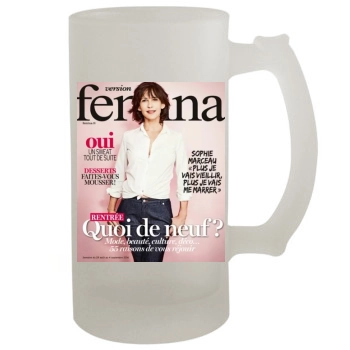 Sophie Marceau 16oz Frosted Beer Stein