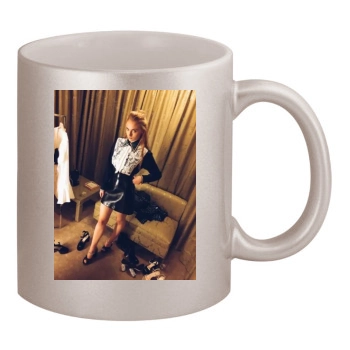 Sophie Turner 11oz Metallic Silver Mug