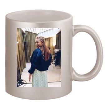 Sophie Turner 11oz Metallic Silver Mug